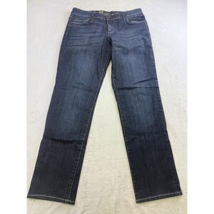 Kut from the Kloth Jeans Womens 10 Blue Katy Boyfriend Straight Leg Denim Pants